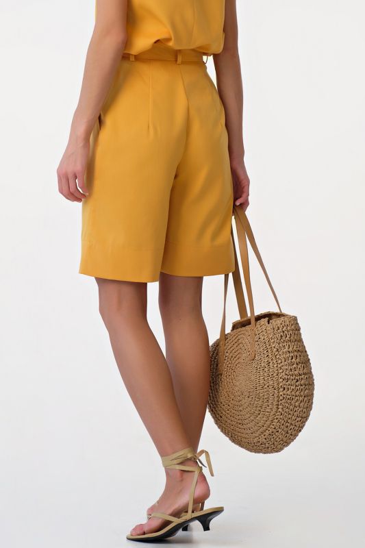 Summer shorts-bermudas yellow