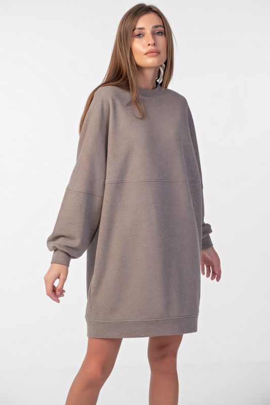 Cocoa long sleeve loose knit dress