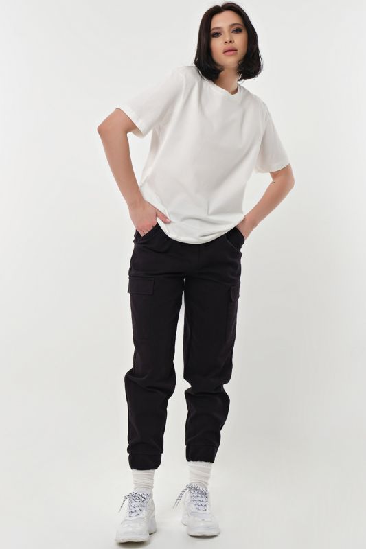 Basic white cotton T-shirt