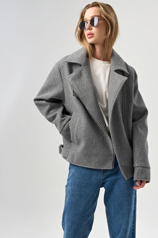 Coat jacket gray