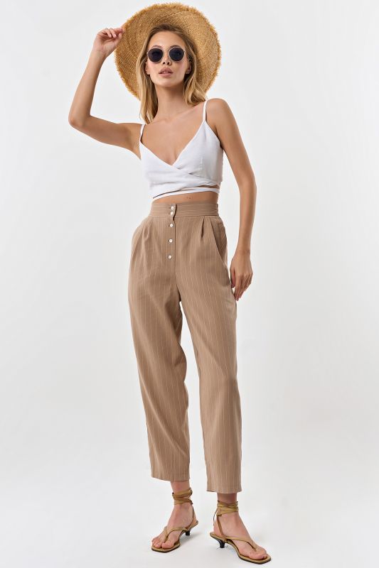 Sandy 100% cotton banana pants