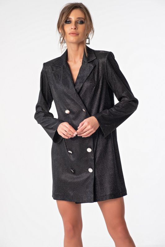 Black Short Jacket Dress