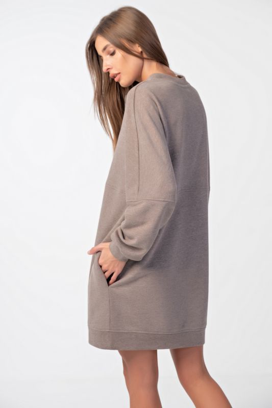 Cocoa long sleeve loose knit dress