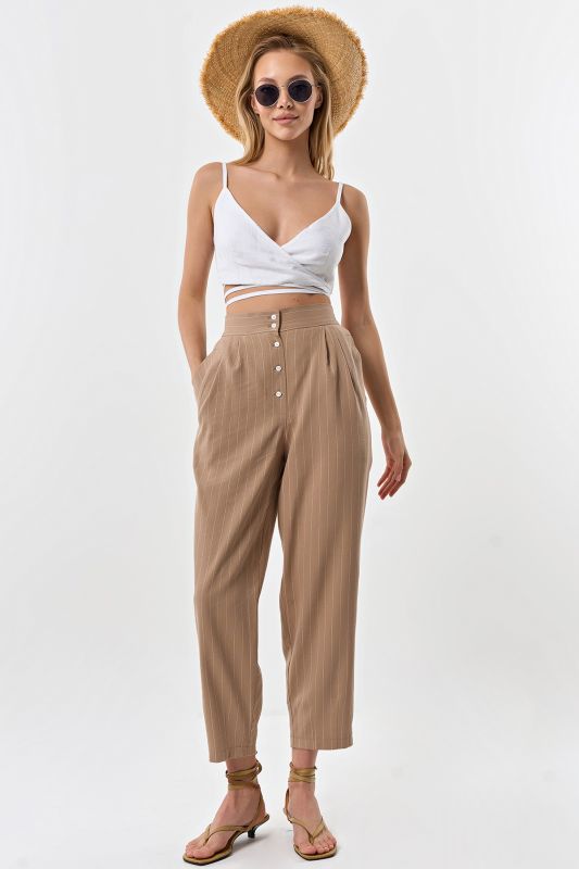 Sandy 100% cotton banana pants