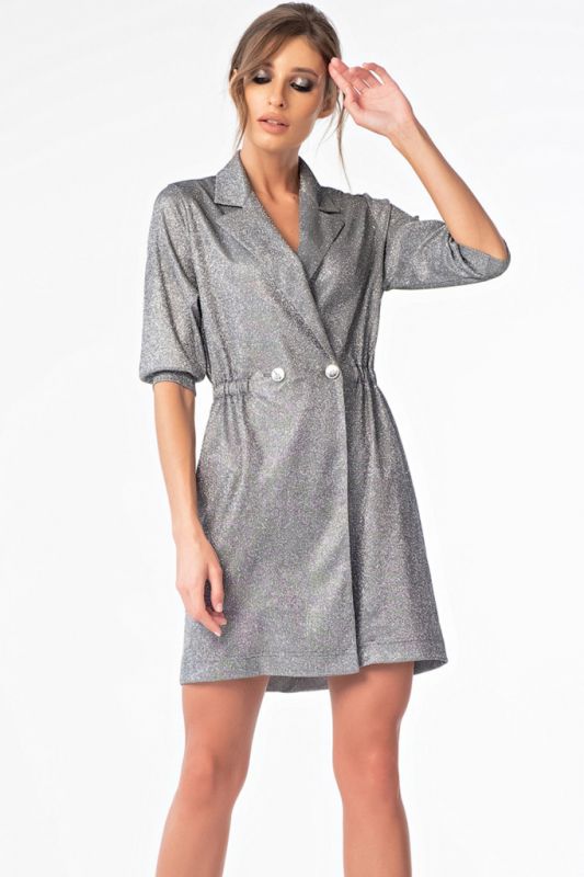 Dress 8168-11 silver-gray