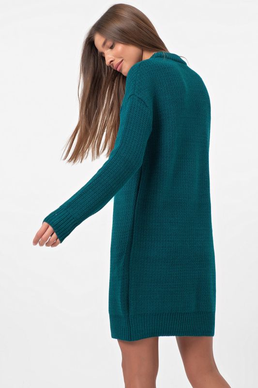 Malachite free silhouette knitted dress