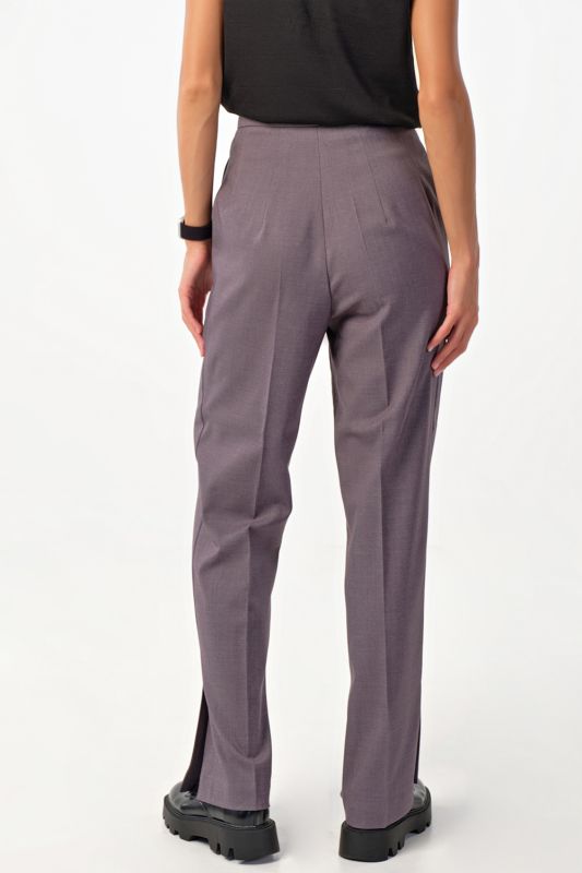 Classic trouser suit gray