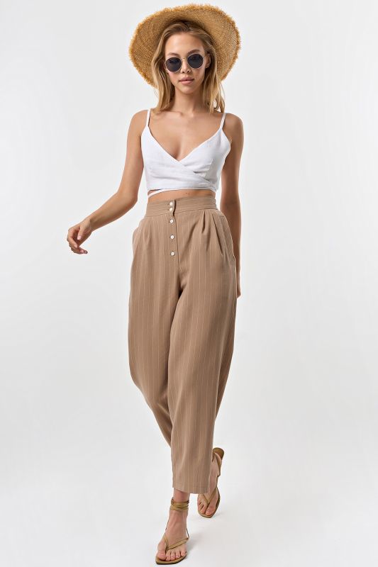 Sandy 100% cotton banana pants