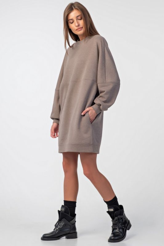 Cocoa long sleeve loose knit dress