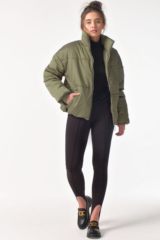 Demi-Seasonal Sport Short Olive Jacket