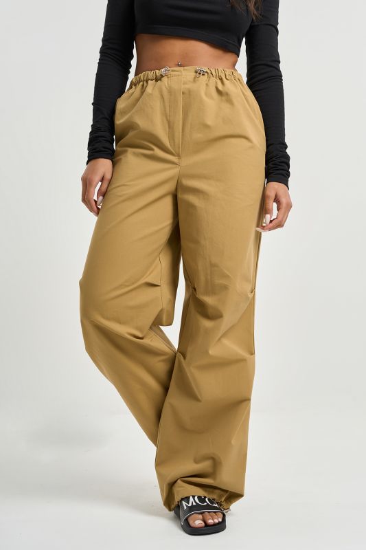 Sandy Cotton Trousers Cargo Trousers