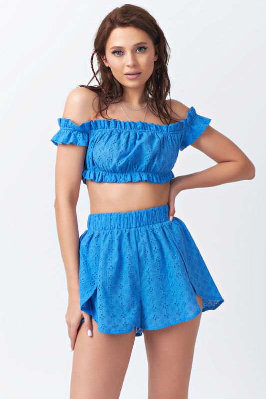 Summer shorts loose short blue