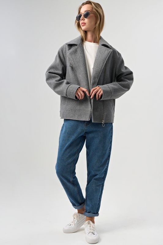 Coat jacket gray