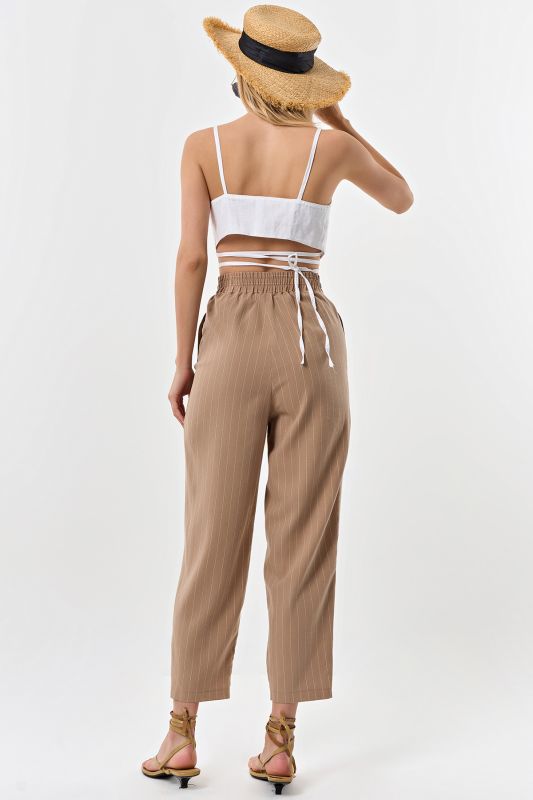 Sandy 100% cotton banana pants