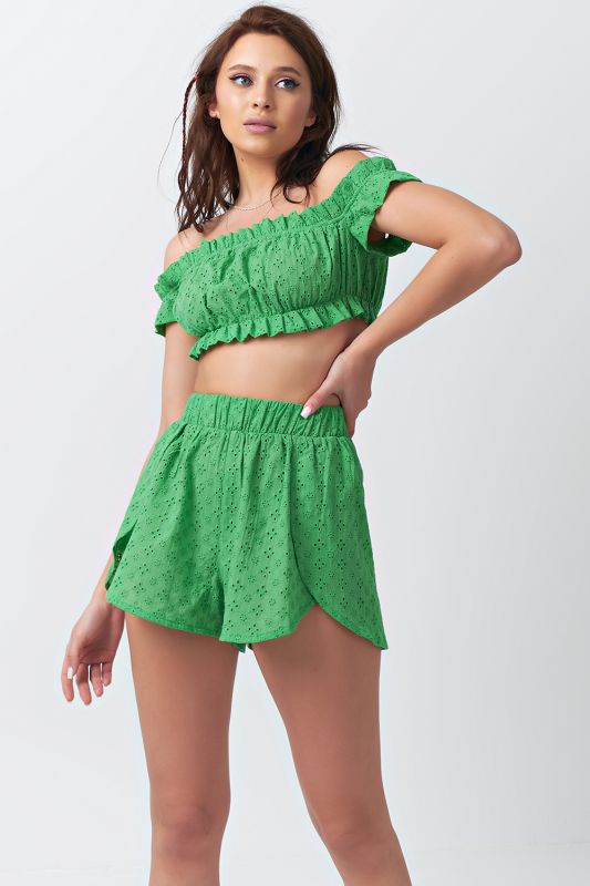 Summer shorts loose short short shorts green