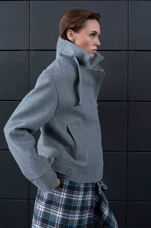 Coat jacket gray