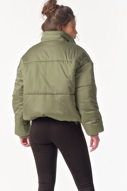 Demi-Seasonal Sport Short Olive Jacket