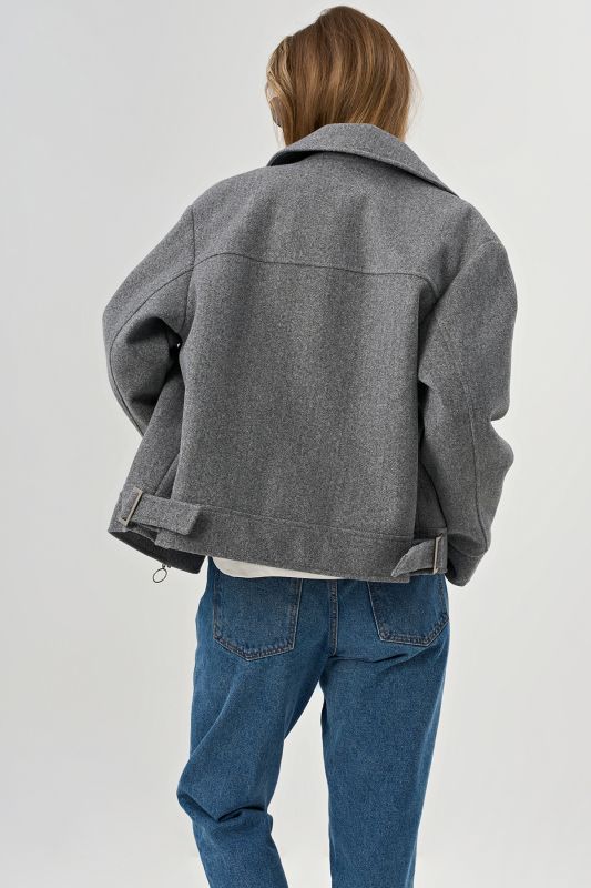 Coat jacket gray