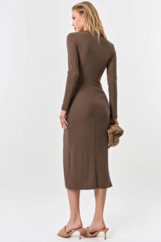 Cocoa jersey long sleeve dress