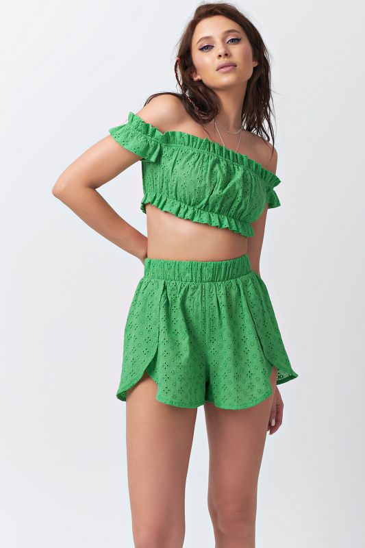 Summer shorts loose short short shorts green