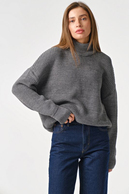 Sweater 9361-11 melange gray