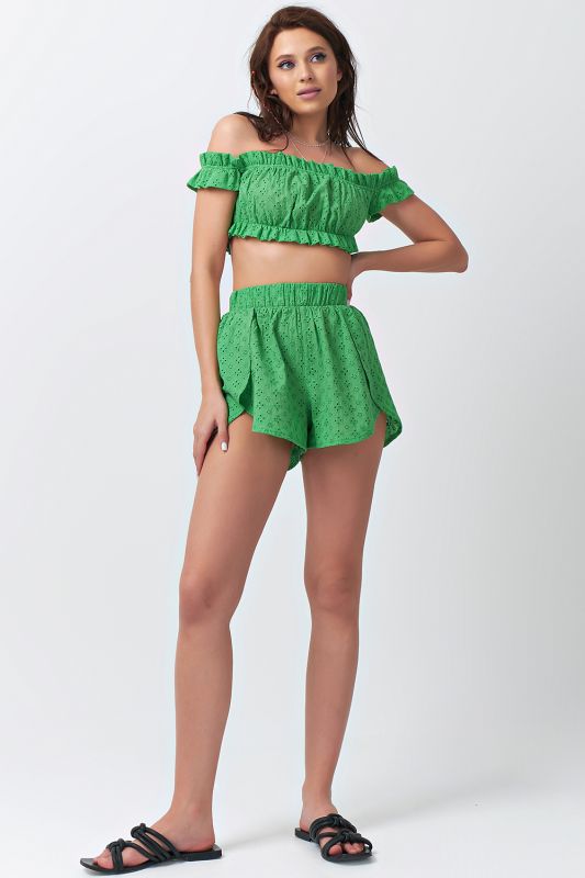 Summer shorts loose short short shorts green